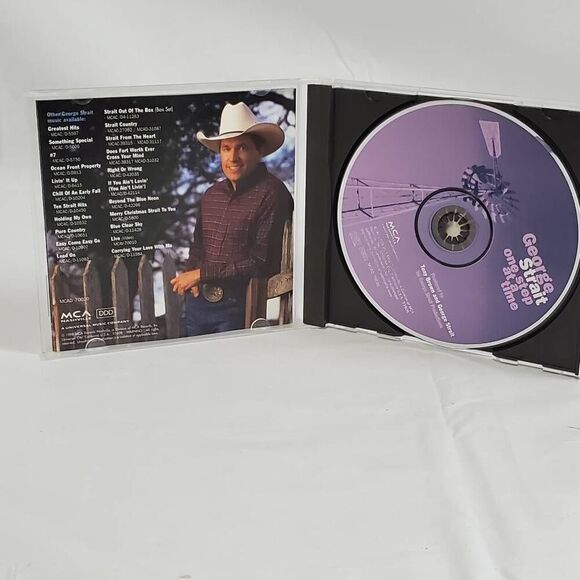 George Strait CD, One Step at a Time Album, 90s Country Hits, Classic Country CD - Picture 2 of 4